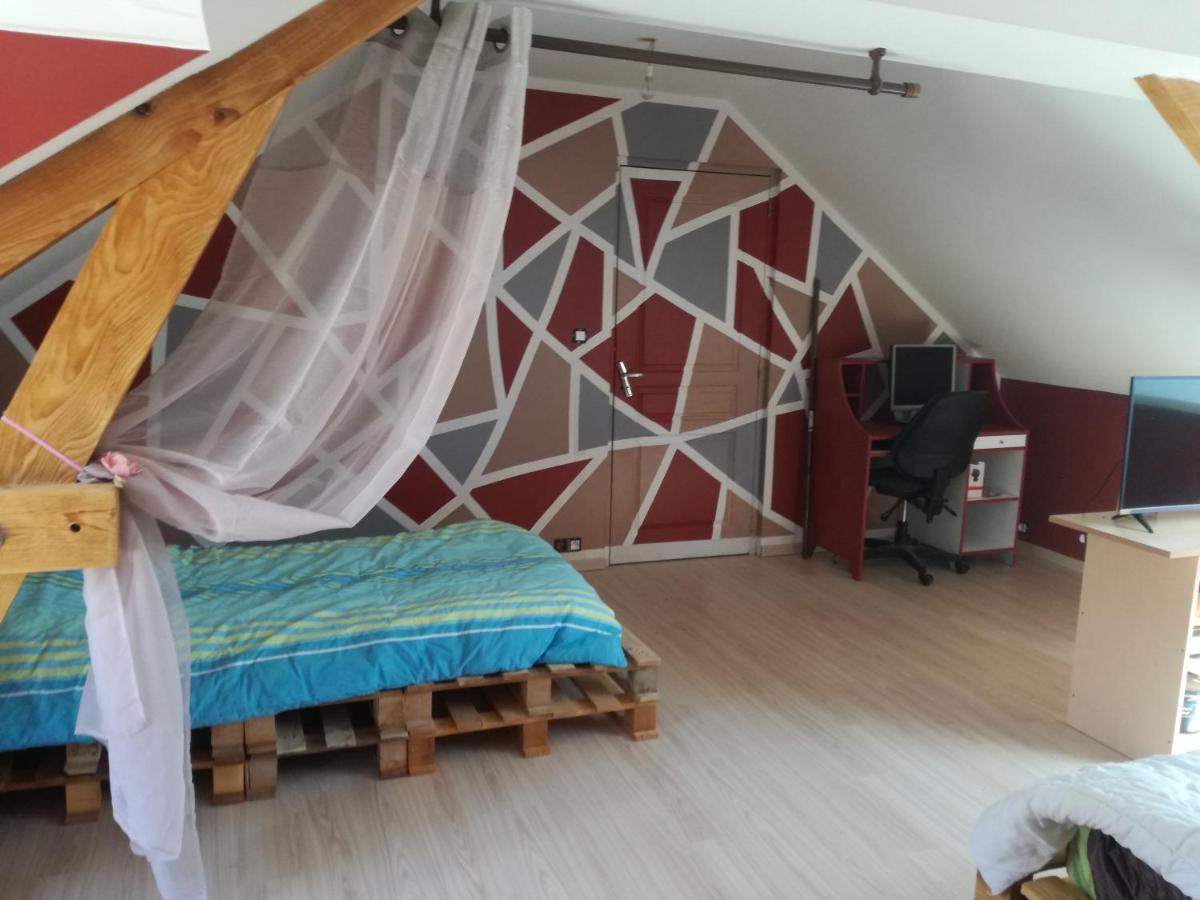 Chambre A Villemandeur Chez L'Habitant Bagian luar foto